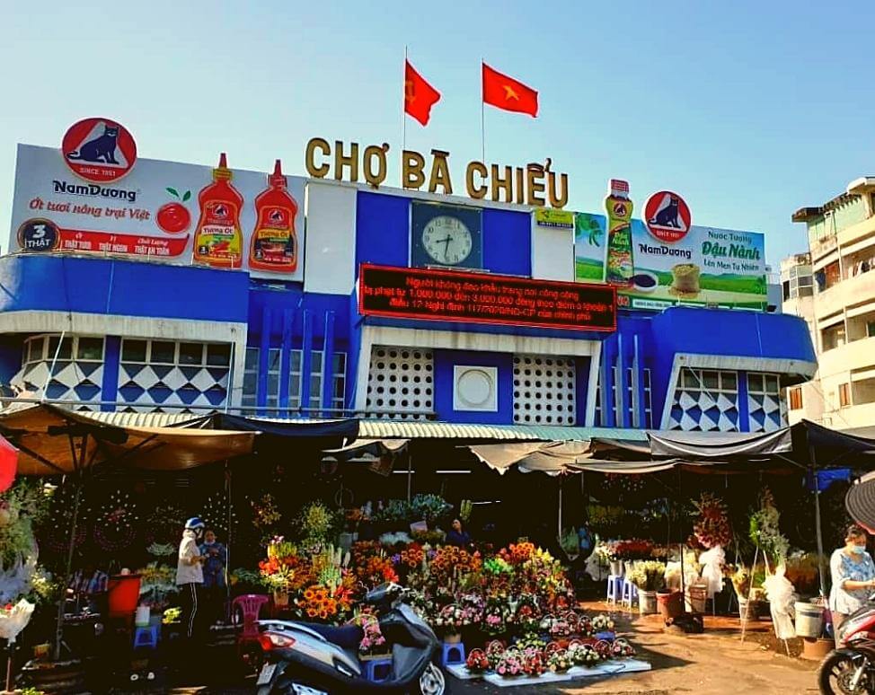 Hình ảnh chợ Bà Chiểu tphcm