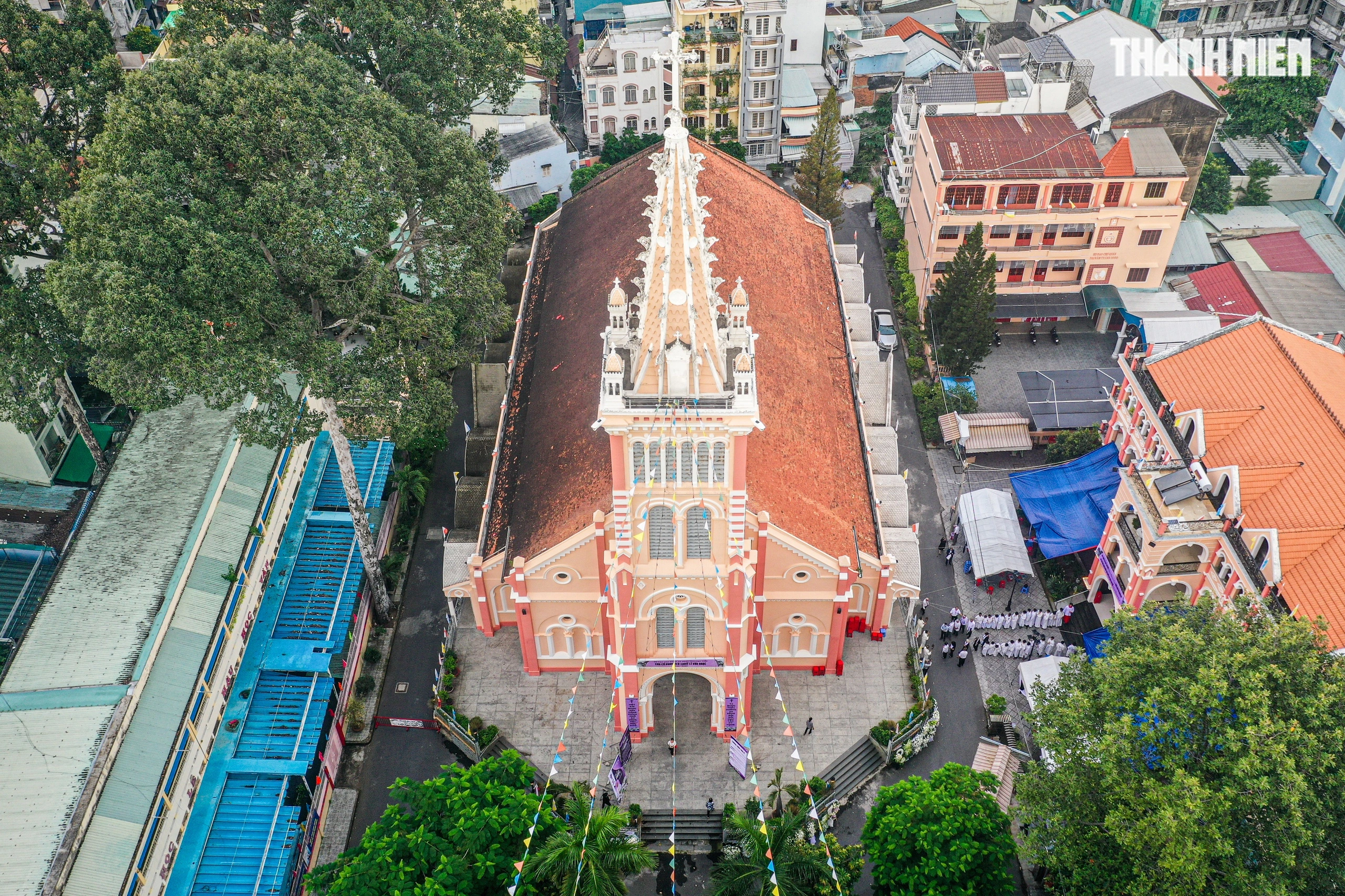 Nhà thờ Chợ Quán hơn 300 năm cổ nhất TP.HCM, được xây dựng 8 lần- Ảnh 1.